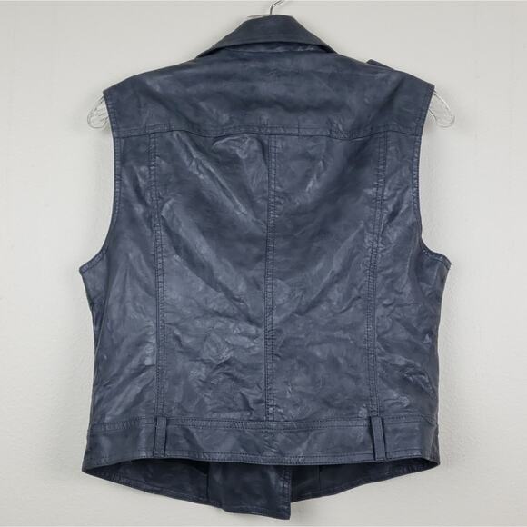 Collection B by Bernando | Faux Leather Vest - Picture 2 of 5